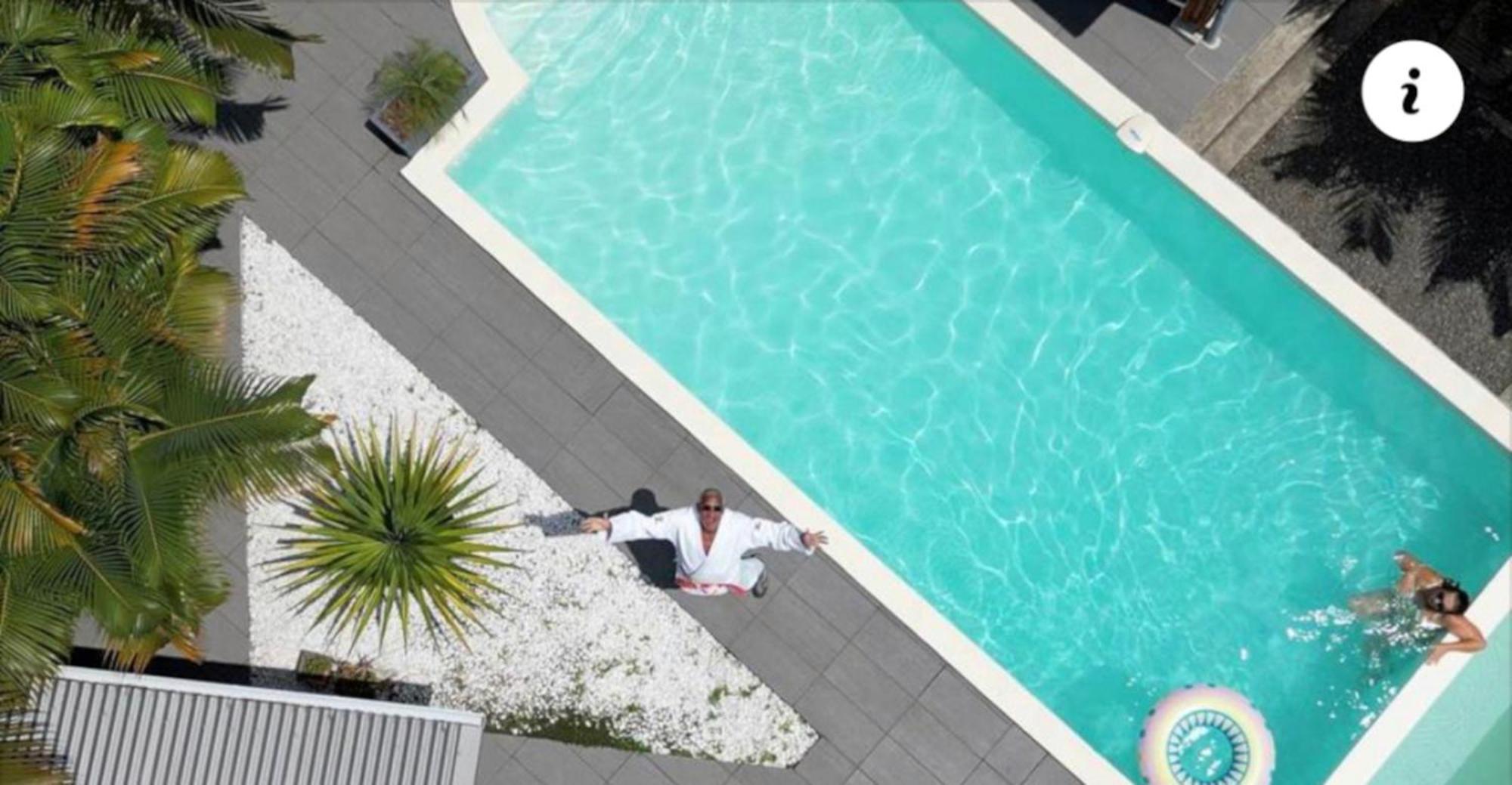 Villa Ti Moon, Entre Deux, Piscine Exteriör bild